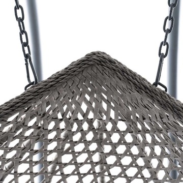 Двухместный садовое кресло Cocoon, серый SC-028