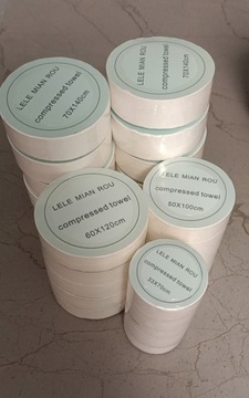 Портативное одноразовое банное полотенце 60х120см.