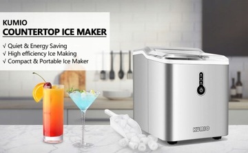 ВЫСОКОЭФФЕКТИВНАЯ ПОРТАТИВНАЯ МАШИНА ДЛЯ КУБИКОВ ЛЬДА