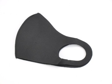 FASHION MASK черная многоразовая маска