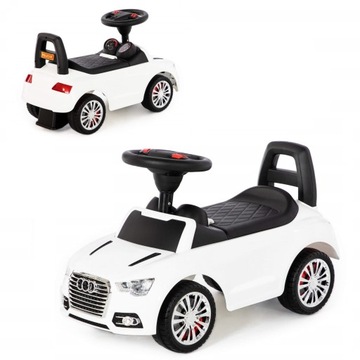 JEŹDZIK PCHACZ SAMOCHÓD AUDI 2w1 Z Dźwiękami