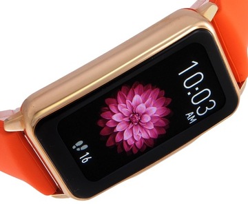 Rubicon SMARTWATCH RNCF04 POMARŃCZOWY SILKON