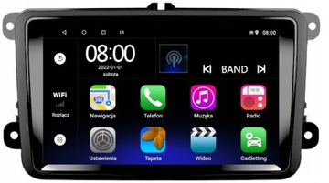 RADIO GPS ANDROID AUTO CARPLAY SKODA RAPID SUPERB BT WIFI USB 2GB 64GB