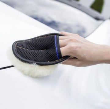 RRC Перчатка 100% шерстяная, на 2 пальца, для мытья дисков.