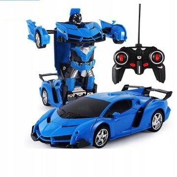 AUTO ZDALNIE STEROWANE TRANSFORMUJĄCE 2W1 ROBOT AUTO DRIFT
