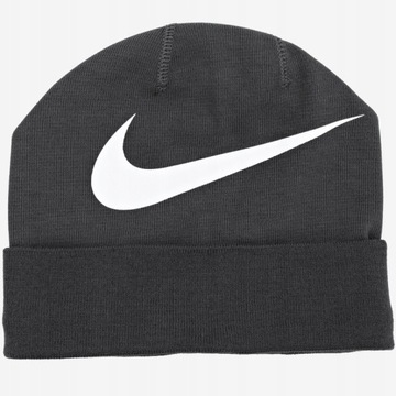 CZAPKA ZIMOWA NIKE UNIWERSALNA BEANIE PREZENT ZIMA SPORTOWA GRAFITOWA