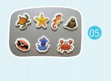 БОЛЬШИЕ МАГНИТЫ НА ХОЛОДИЛЬНИК ЖИВОТНЫЕ 40 ШТ В БАНКЕ