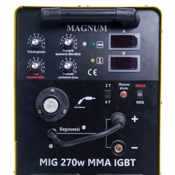 Сварочный аппарат MAGNUM MIG migomat 270 Вт 400В 280А 4х4