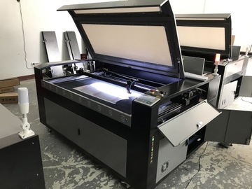CO2 ЛАЗЕРНЫЙ ПЛОТТЕР, 130x90 II, 2 ТРУБКИ 60 Вт, CW5200