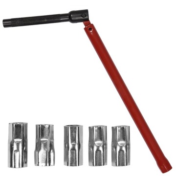 КЛЮЧ ДЛЯ УСТАНОВКИ АККУМУЛЯТОРНЫХ ФИТИНГОВ, 6 НАСАДОК 8-13ММ