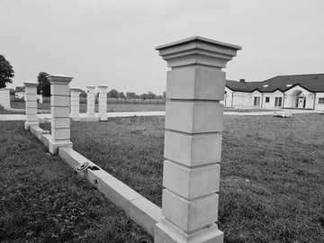 ЗАБОРЫ УСАДЬБЫ, СТОЛБЫ, ПРОЛЕТЫ, БЕТОН