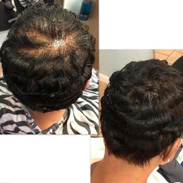 1x puder do włosów Czarny Counter Edge Line Hair
