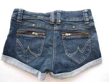 NEW LOOK krótkie jeansowe spodenki / szorty _ 158