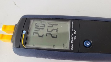 ТЕРМОМЕТР ИЗМЕРИТЕЛЬ ТЕМПЕРАТУРЫ PCE-T312N В ХОРОШЕМ СОСТОЯНИИ ГАРАНТИЯ KONIN