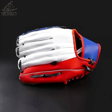 FDBRO Цельная бейсбольная перчатка левая, утолщенная бейсбольная перчатка из ПУ