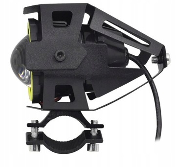 2x ГАЛОГЕННЫЕ МОТОЦИКЛОВЫЕ ЛАМПЫ С ОТРАЖАЮЩИМ СВЕТОДИОДНЫМ КОЛЬЦОМ