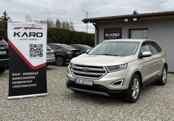 Ford Edge II 2018 Ford Edge Samochod z gwarancja 2.0 Benzyna 242KM