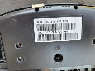 BMW E39 2,5D 3,0D M57 PŘÍSTROJOVÁ DESKA BUDÍKY 6903800