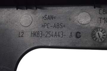 JAGUAR F-PACE 2016 LEVÝ STRANA LIŠTA / TĚSNĚNÍ OKNO DVEŘE ZADNÍCH