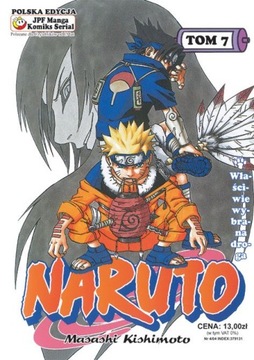 NARUTO #7 - MANGA - NOWY