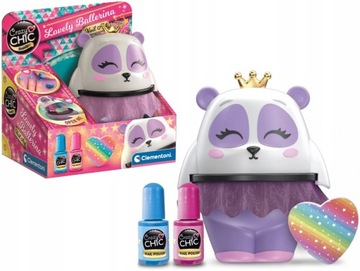 ZESTAW DO PAZNOKCI BALERINA PANDZIA PANDA LAKIERY