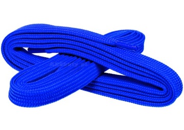 SZAFIROWE PŁASKIE SZNUROWADŁA DO TENISÓWEK 120 cm