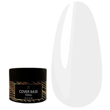F.O.X Tonal Cover Base 001 biały, (słoik) 30 ml