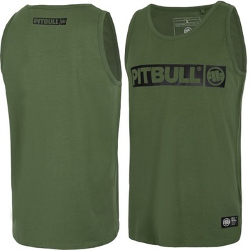 PIT BULL tank HILLTOP slim fit tanktop olive od ARI roz XXL