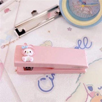 Kawaii Anime Sanrio moja melodia Cinnamoroll Cartoon zszywacz wyślij zszyw