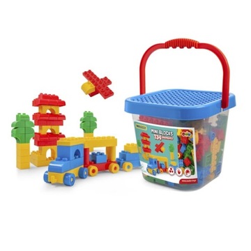 Mini Blocks klocki wielkie wiadro
