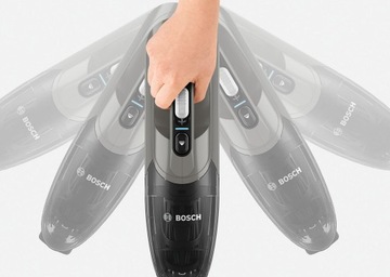 Беспроводной вертикальный пылесос Bosch BBHF214G, серебристый/серый