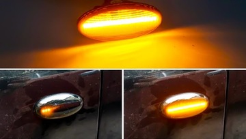 ZESTAW 2 KIERUNKOWSKAZ BOCZNY DYNAMICZNY MIGACZ LED MAZDA 2 3 5 6 GG GY MPV