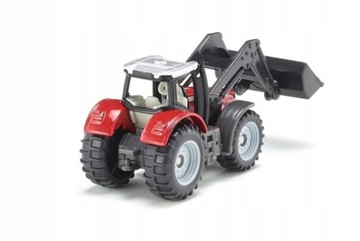 Трактор Siku Massey Ferguson с фронтальным погрузчиком