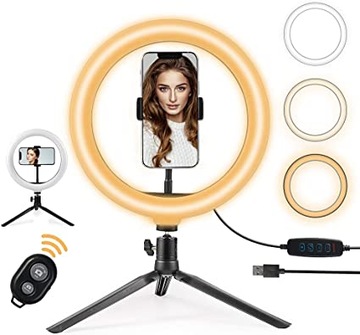 Lampa videokonferencyjna z uchwytem i pilotem