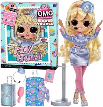 LOL SURPRISE OMG WORLD TRAVEL LALKA FLY GURL