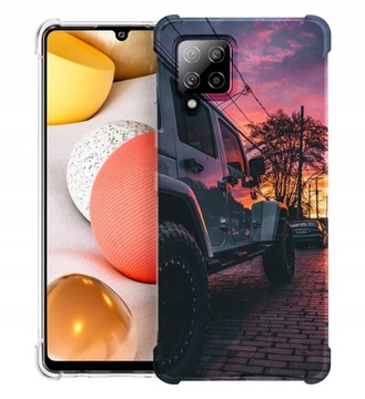 ETUI WZMACNIANE ANTI-SHOCK AUTA RÓŻNE WZORY DO GALAXY A42 5G