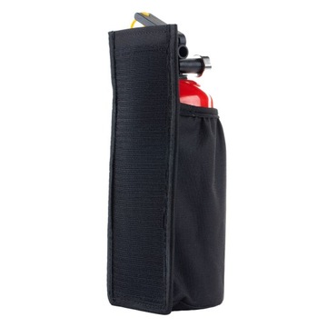 Uchwyt na gaśnicę samochodową rzep czarny