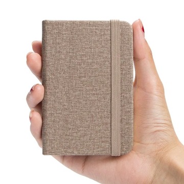 A7 Portable Small Mini Notepad Multi Color PU