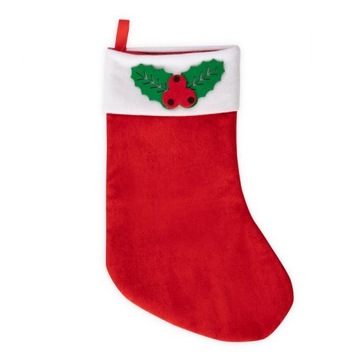 НОСОК ДЛЯ ПОДАРКОВ САНТА КЛАУС РОЖДЕСТВЕНСКИЙ ДЛЯ САНТА КЛАУСА