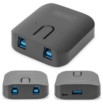 DIGITUS SWITCH BOX 2xUSB 3.0 HUB PRZEŁĄCZNIK KVM