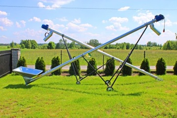 Żmijka FI 105 6м С КОРЗИНОЙ Зерновой шнек Шнековый питатель Конвейер