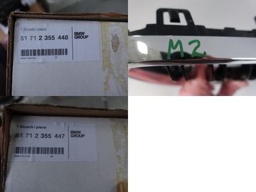 BMW M2 F87 MASKA MŘÍŽKA MŘÍŽKY LEDVINA P+L KOMPLET
