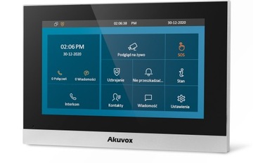 IP/SIP ВИДЕОДОМОН Akuvox WiFi Bluetooth монитор 7 дюймов C315W