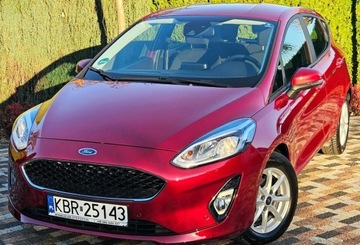 Ford Fiesta VIII Hatchback 3d 1.0 EcoBoost 100KM 2018 Ford Fiesta AUTOMAT, Niski przebieg, Zarejestrowany Benzyna Benzyna 100KM