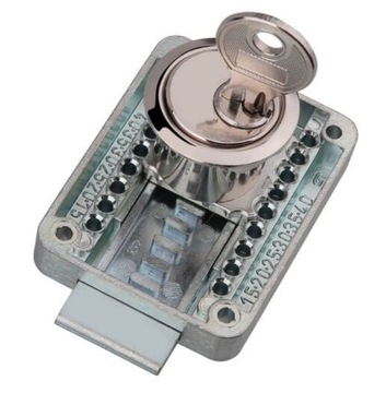 LOB ZAMEK MEBLOWY NIKIEL ZMB-3