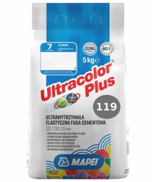 FUGA ELASTYCZNA MAPEI ULTRACOLOR PLUS 5kg 119 SZARY LONDYN