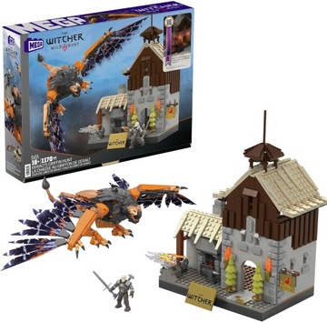 Klocki MEGA Construx Wiedźmin III Dziki Gon The Witcher Wild Hunt 1170 el.
