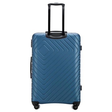 БОЛЬШОЙ ЧЕМОДАН ИЗ АБС-пластика WITTCHEN CUBA LINE 56-3A-753-91 СИНИЙ