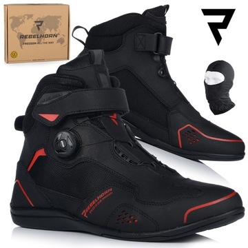 BUTY MOTOCYKLOWE | REBELHORN SPARK II | KRÓTKIE MIEJSKIE 