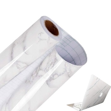 OKLEINA MEBLOWA MARMURKOW FOLIA NAKLEJKI KUCHENNE SAMOPRZYLEPNA 60CM x 10M